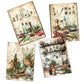 Kitchen Spices Decoupage A3