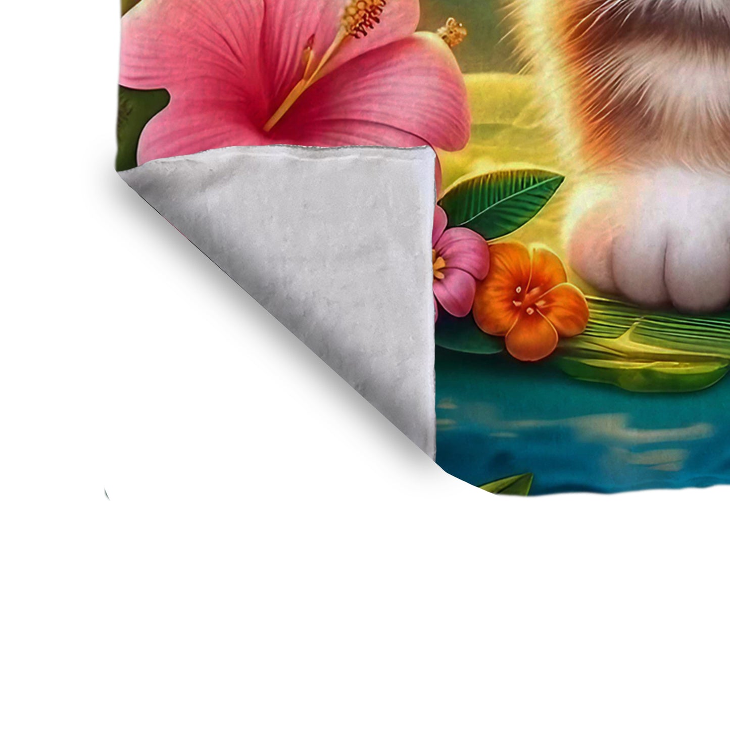Kitty Cat Toddler Fleece Blanket
