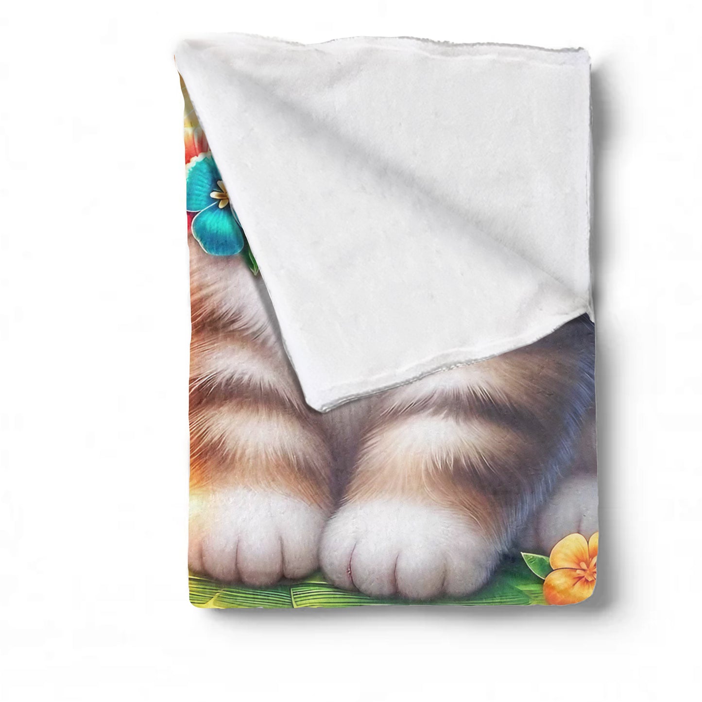 Kitty Cat Toddler Fleece Blanket