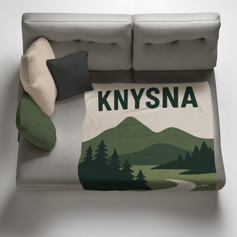 Knysna Light Weight Fleece Blanket by Wikus Schalkwyk