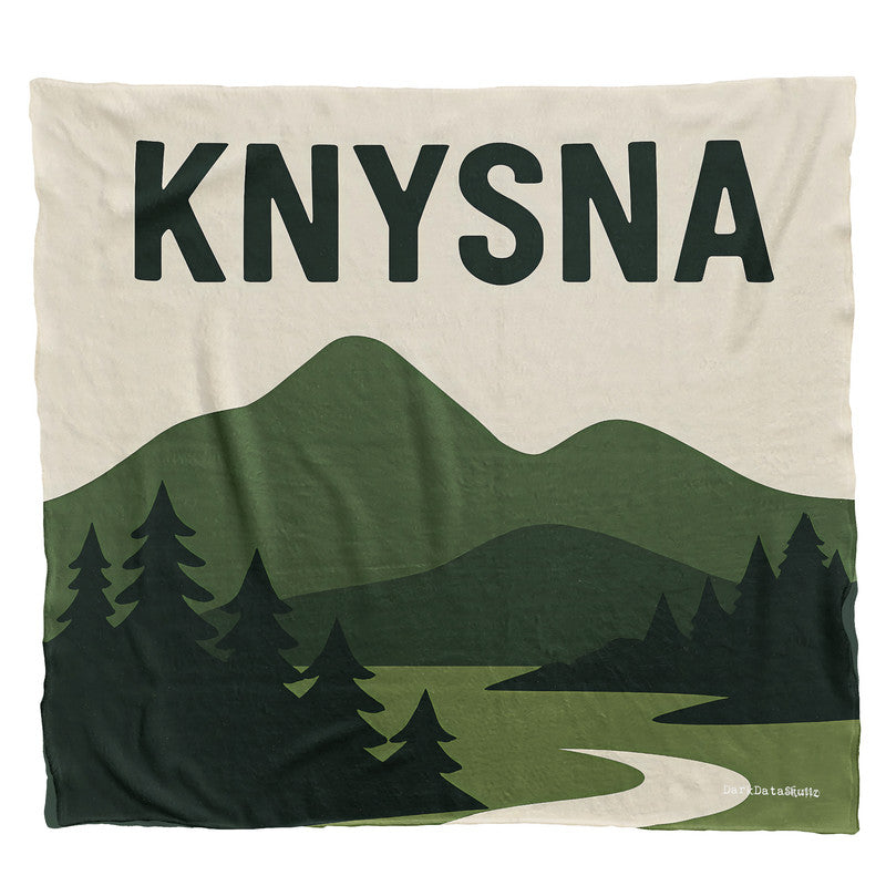 Knysna Light Weight Fleece Blanket by Wikus Schalkwyk