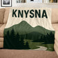 Knysna Light Weight Fleece Blanket by Wikus Schalkwyk