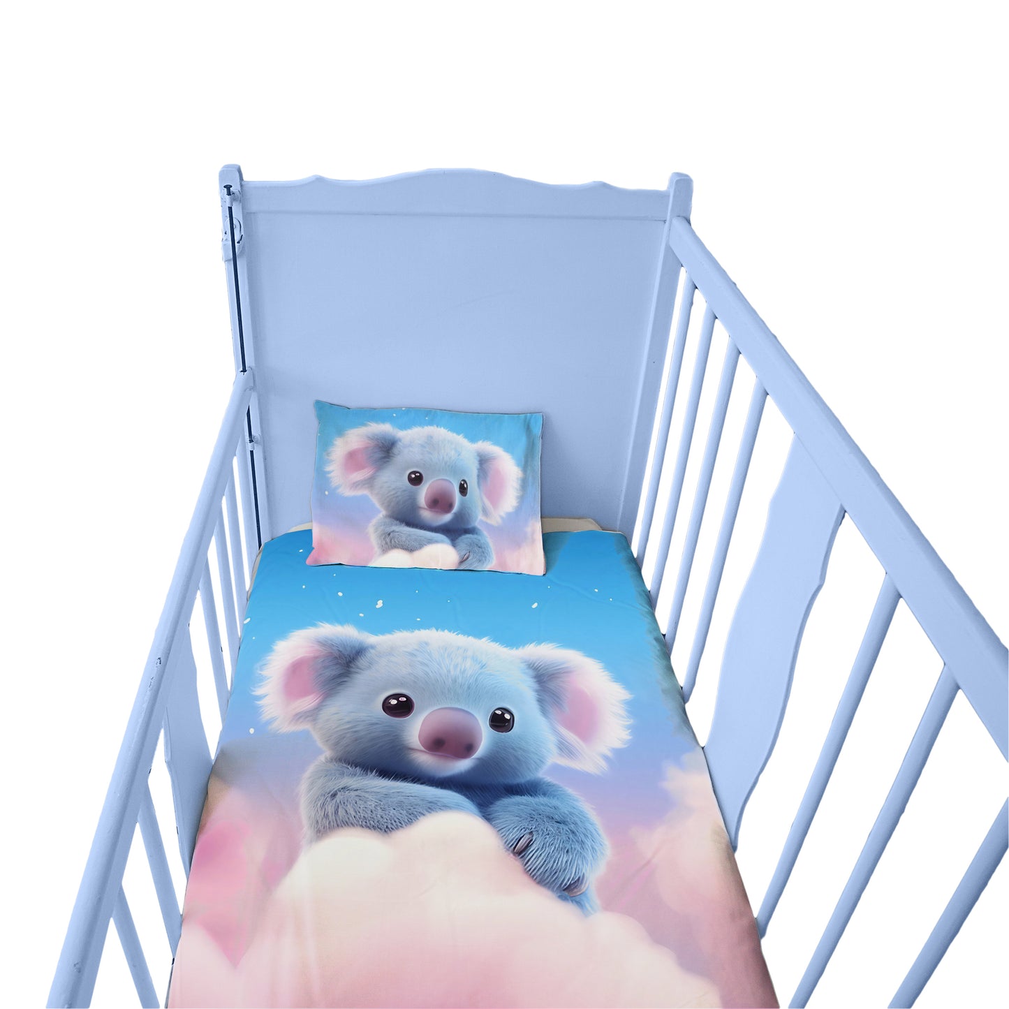 Koala in the Clouds Cot Set