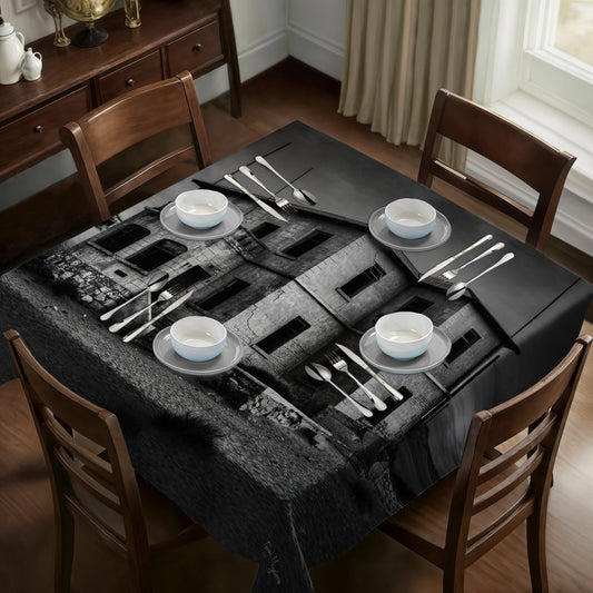 Kolmanskop Ghost Buildings Square Tablecloth By Fanie Heymans