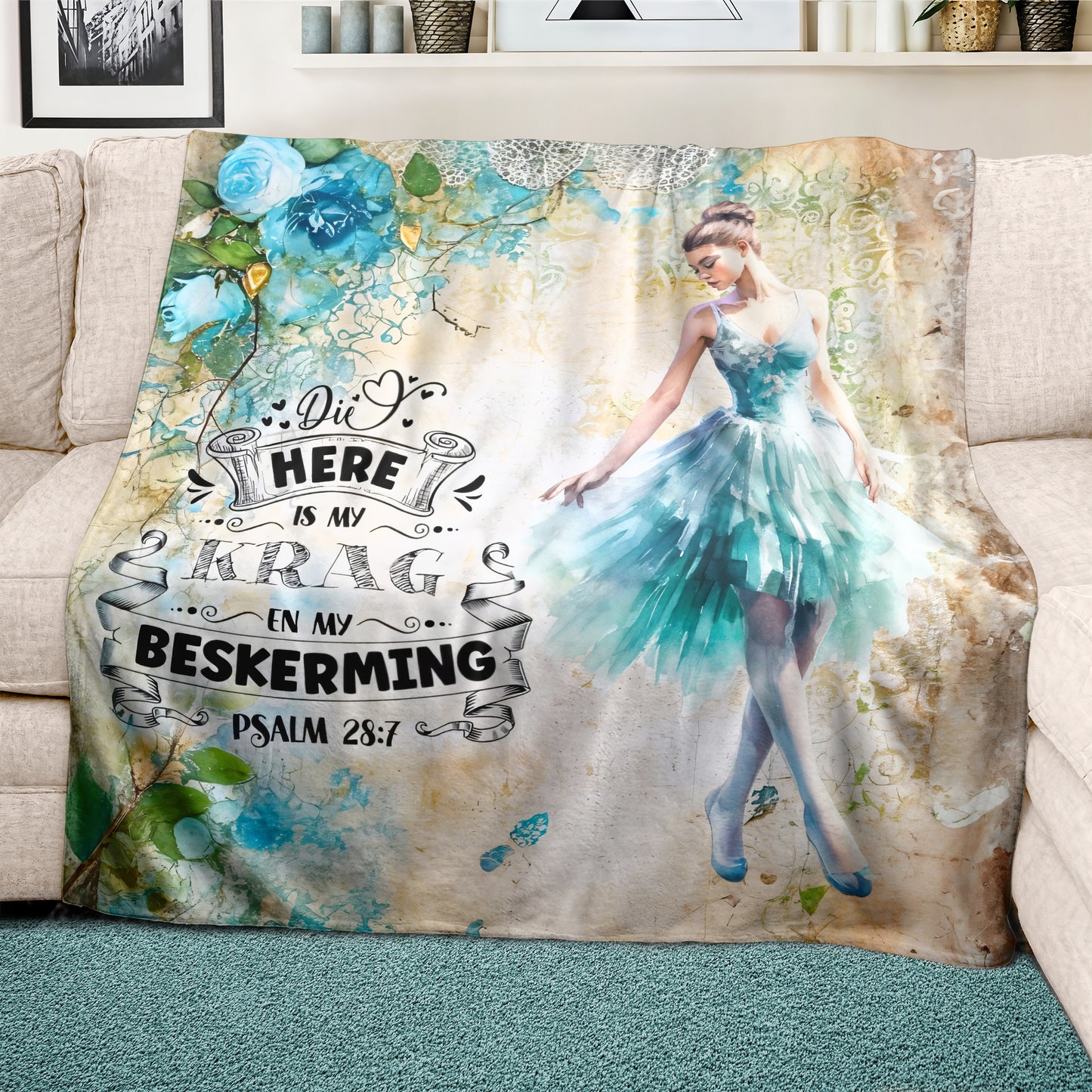 Krag en Beskerming Light Weight Fleece Blanket
