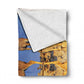 Kudu Drinking Water Light Weight Fleece Blanket by Fanie Heymans
