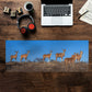 Kudu Herd Desk Pad by Fanie Heymans