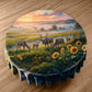Kudu at Sundown Round Tablecloth