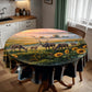 Kudu at Sundown Round Tablecloth