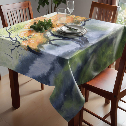 Laat herfs Wikus Hattingh Square Tabcloth