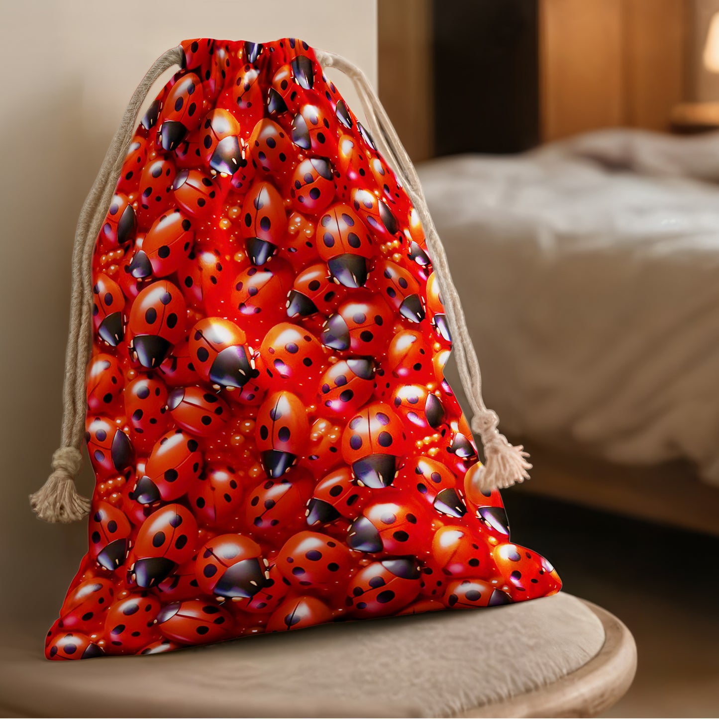 Lady Bugs Gift Sack