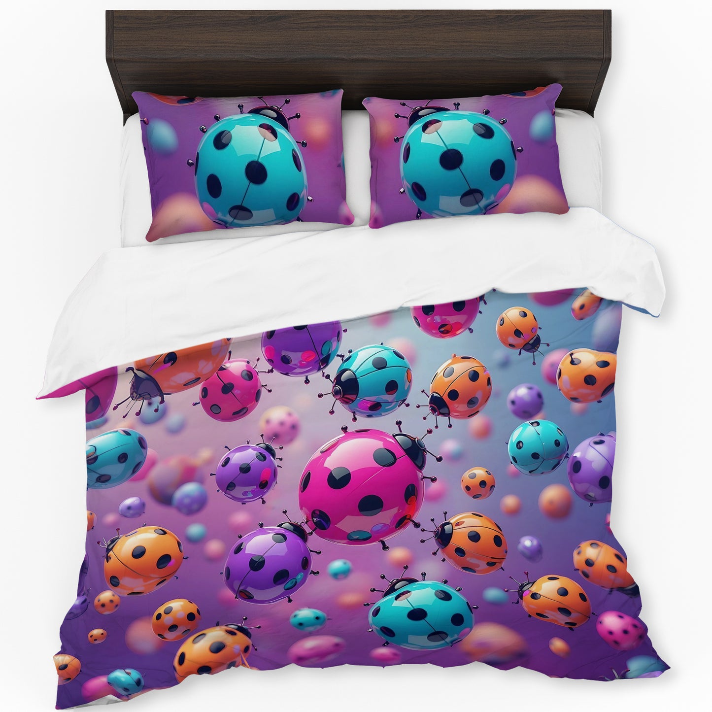 Ladybug Dress Up Duvet Cover Set