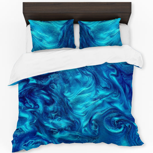Lagoon Riddle Duvet Cover Set