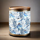 Landscape in Blue Drum Decoupage