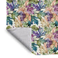 Large Leaves Light Weight Fleece Blanket