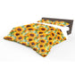Large Sunflowers Duvet Cover Set