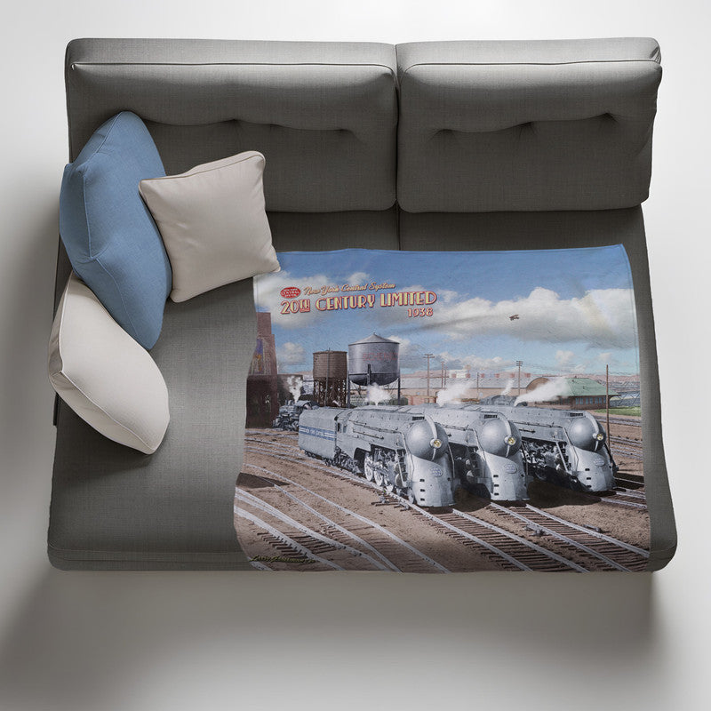 20th Century trio Light weight fleece blanket By Larry Grossman