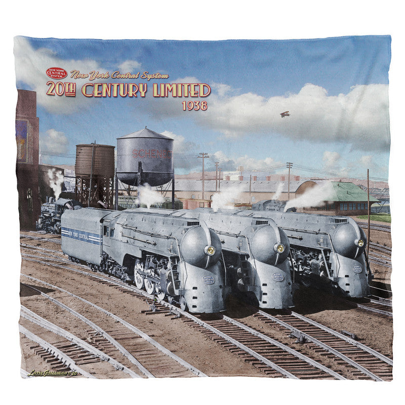 20th Century trio Light weight fleece blanket By Larry Grossman
