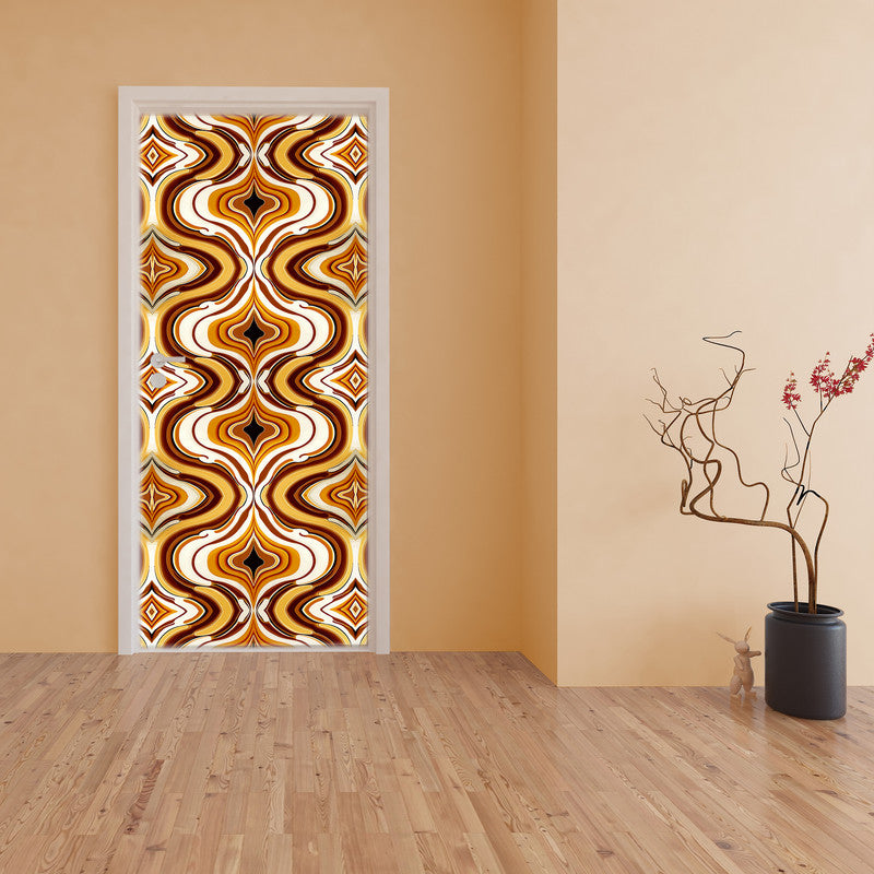 Late Art Door Decoupage