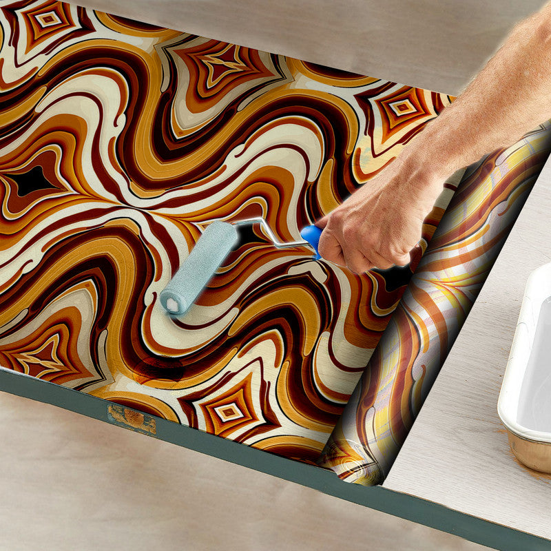 Late Art Door Decoupage