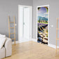 Lavender Field Decoupage Door