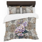 Lavender Hydrangeas Duvet Cover Set