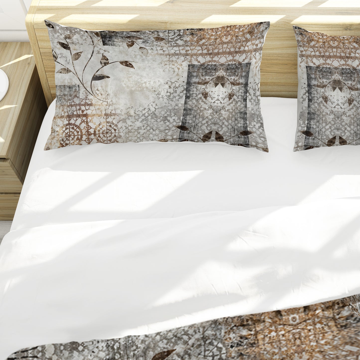 Lavender Hydrangeas Duvet Cover Set