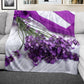 Lavender Light Weight Fleece Blanket