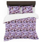Lavender Tide Shells Duvet Cover Set