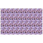 Lavender Tide Shells Rectangle Tablecloth
