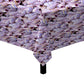 Lavender Tide Shells Square Tablecloth