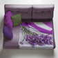 Lavender Light Weight Fleece Blanket