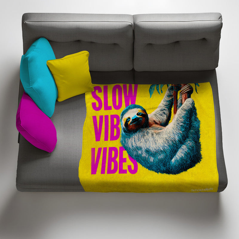 Lazy Legend Light Weight Fleece Blanket by Wikus Schalkwyk