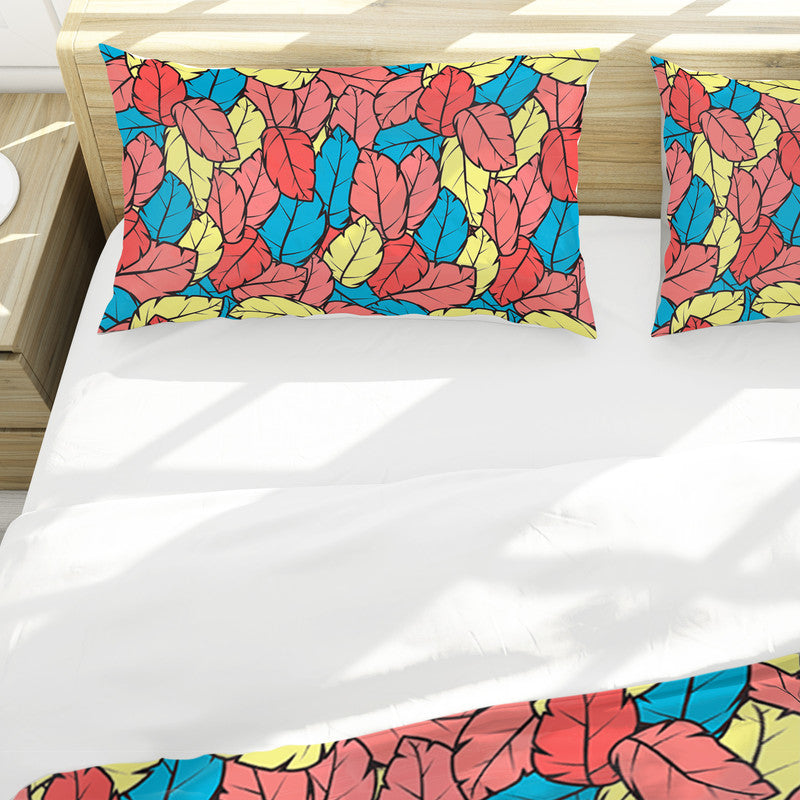 Leaf Light Colourful Harmony Duvet Cover Set