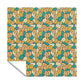 Leafscape Light Orange Green Square Tablecloth