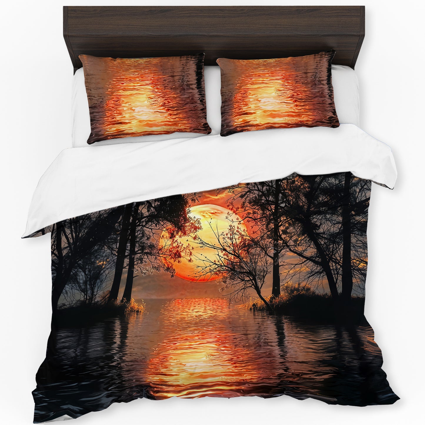 Leafshadow Moonlight Duvet Cover Set