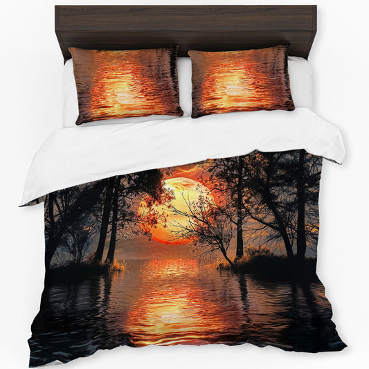 Leafshadow Moonlight Duvet Cover Set