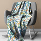 Leaf Party Light Weight Fleece Blanket