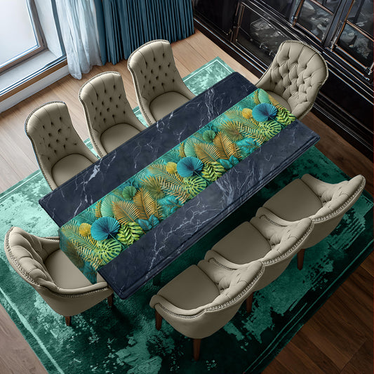 Leave Arrangement Table Runner