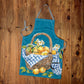Lemon Basket on Blue Apron by Mark van Vuuren