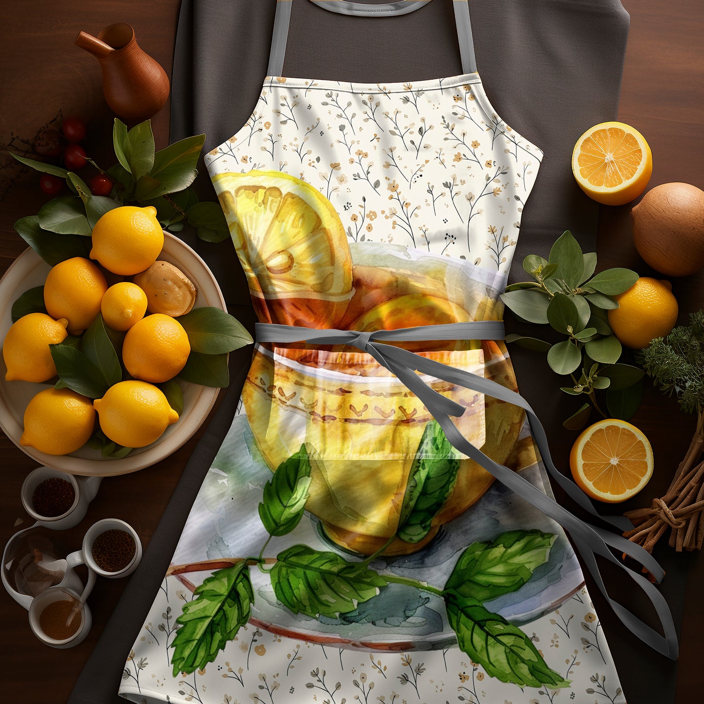 Lemon Rooibos Apron by Mark van Vuuren