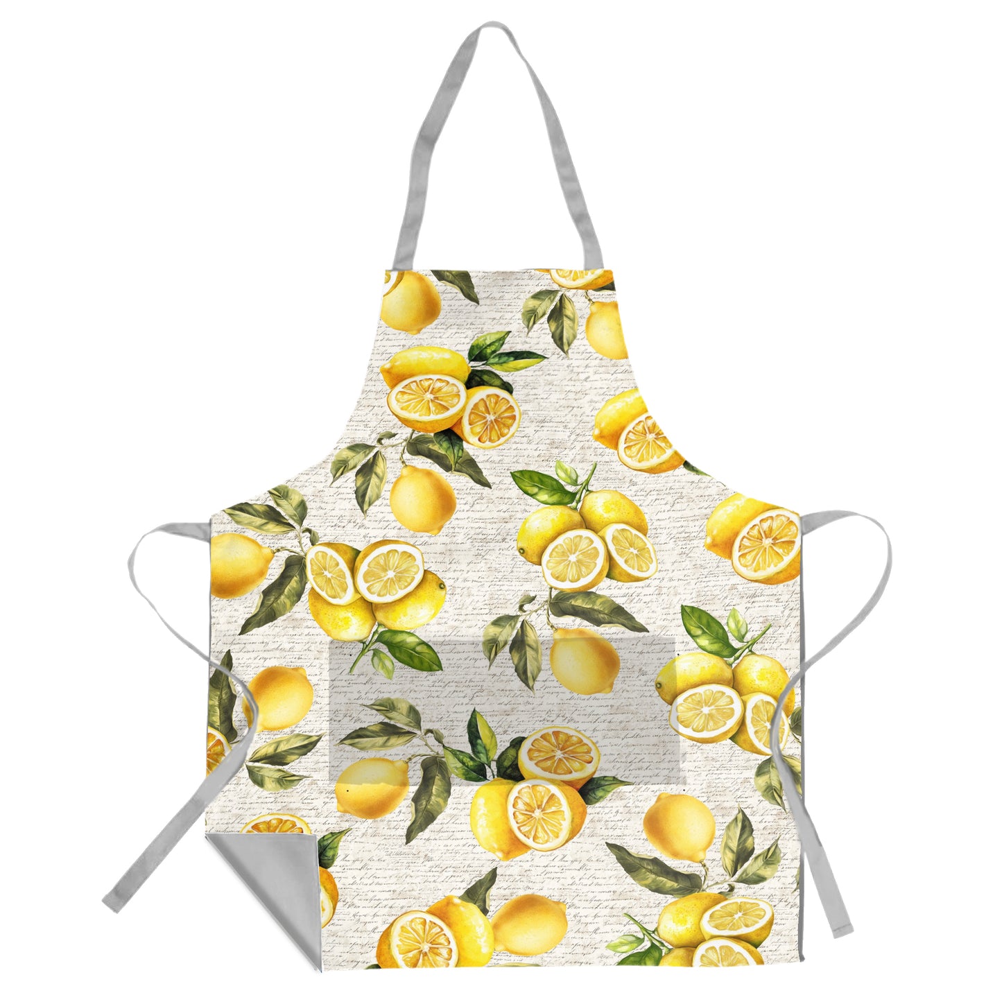 Lemon Script Apron by Mark van Vuuren