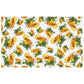 Lemon Tea on White Rectangle Tablecloth by Mark van Vuuren