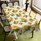 Lemon Tea on White Rectangle Tablecloth by Mark van Vuuren