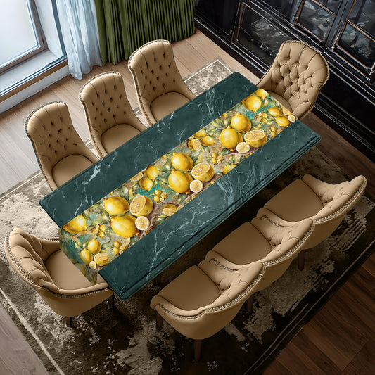 Lemon & Leaves Table Runner by Mark van Vuuren