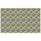 Lemon and Delft Pattern Rectangle Tablecloth
