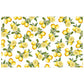 Lemons On White Rectangle Tablecloth by Mark van Vuuren