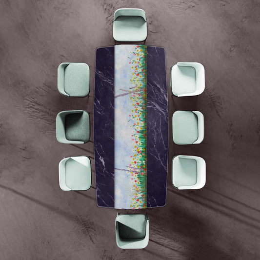 Lente Blomme Table Runner by Wikus Hattingh