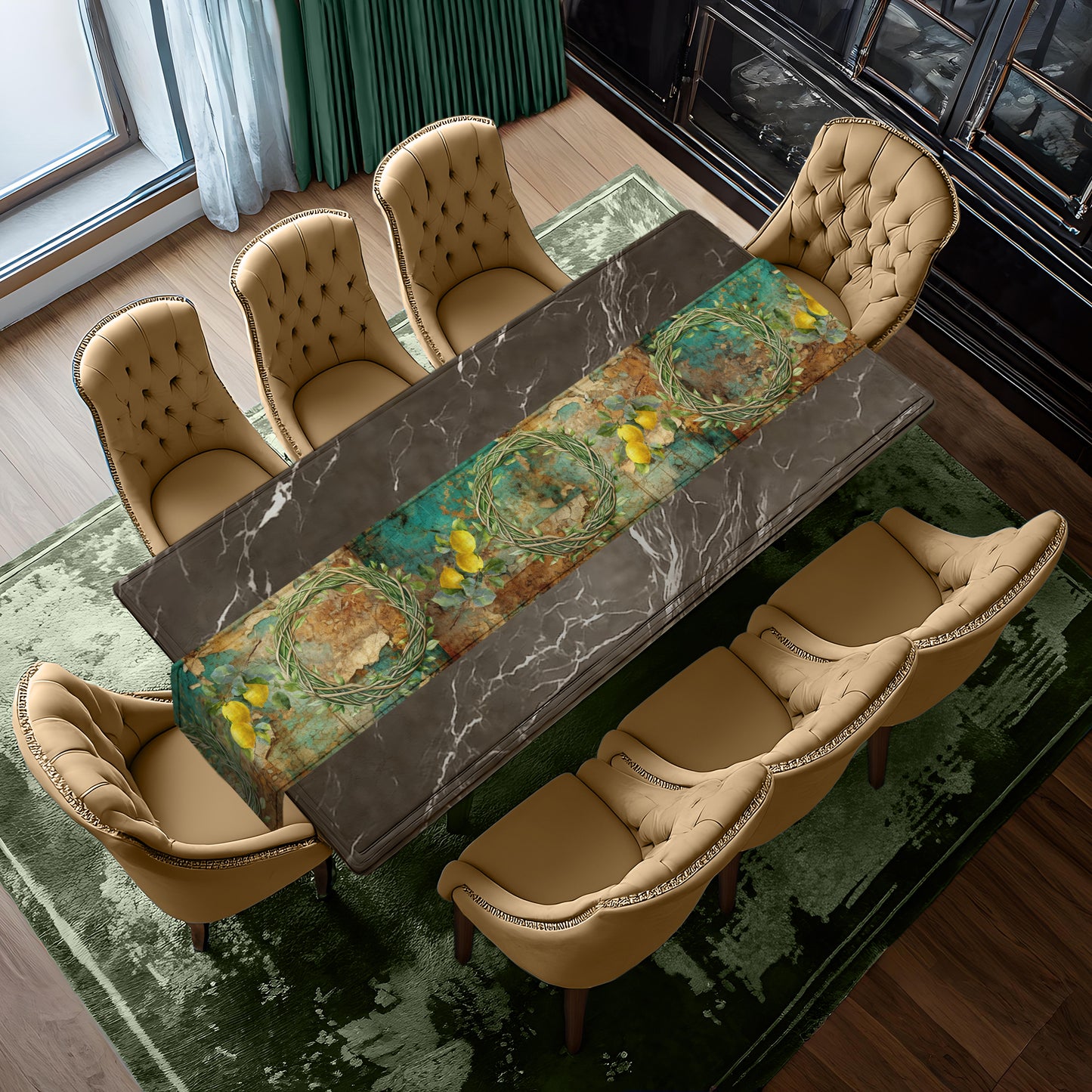 Leomons & Arches Table Runner by Mark van Vuuren