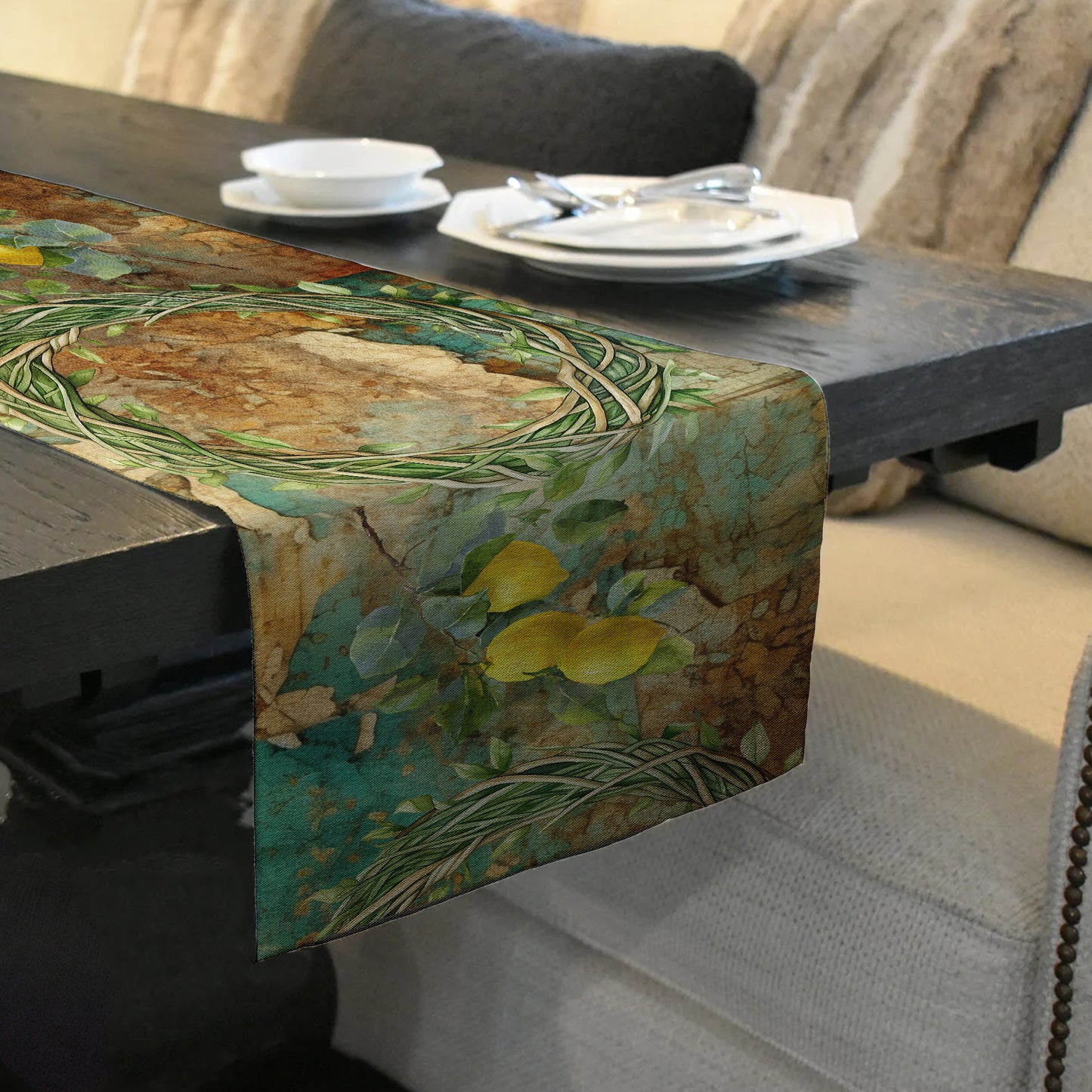 Leomons & Arches Table Runner by Mark van Vuuren